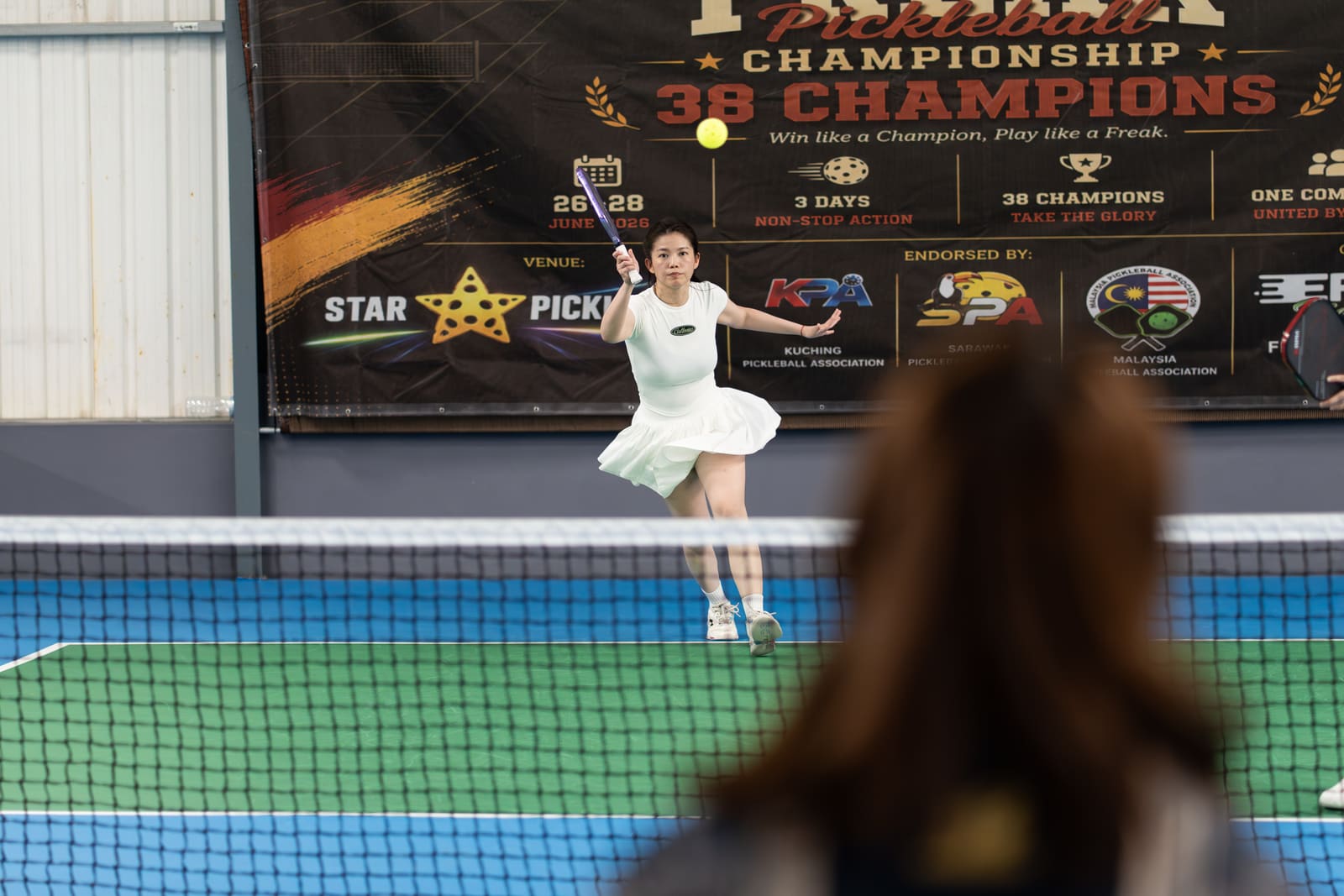 Freak Pickleball players at a tournament